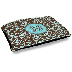 Floral Outdoor Dog Bed - Large (Personalized)