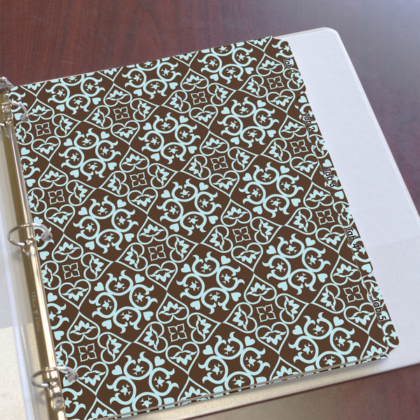 Floral Page Dividers - Set of 5 - In Context