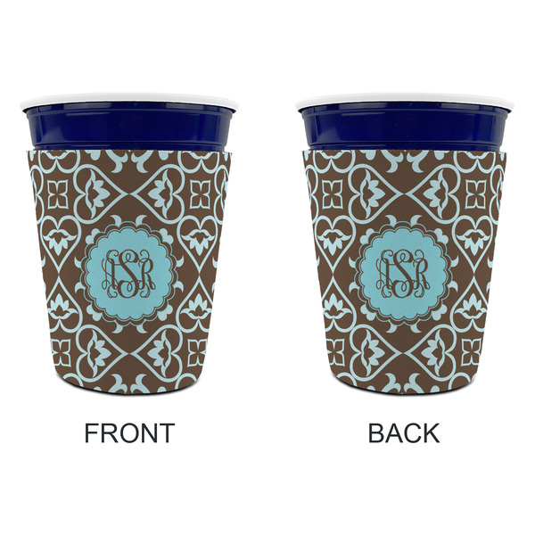 Floral Party Cup Sleeves - without bottom - Approval