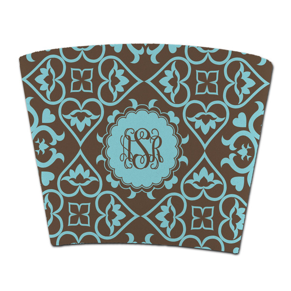 Custom Floral Party Cup Sleeve - without bottom (Personalized)