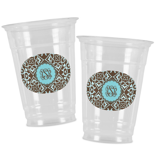Floral Party Cups - 16oz - Alt View