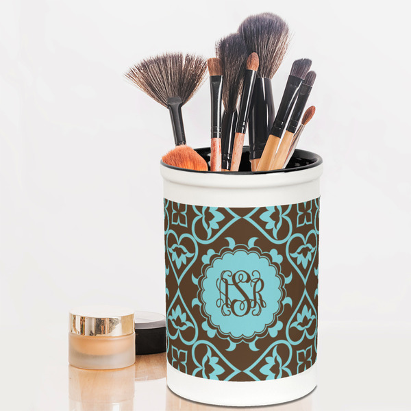 Floral Pencil Holder - LIFESTYLE makeup
