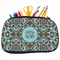 Floral Neoprene Pencil Case - Medium w/ Monogram