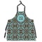 Floral Apron Without Pockets w/ Monogram
