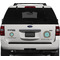 Floral Personalized Car Magnets on Ford Explorer