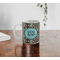 Floral Personalized Coffee Mug - Lifestyle