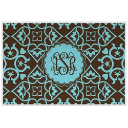 Floral Laminated Placemat w/ Monogram
