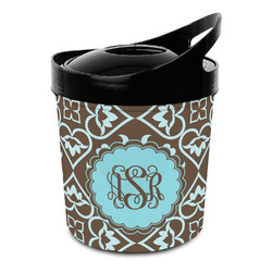 Floral Plastic Ice Bucket (Personalized)