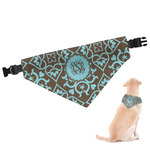 Floral Dog Bandana - XLarge (Personalized)