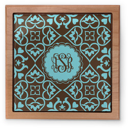 Floral Pet Urn w/ Monogram