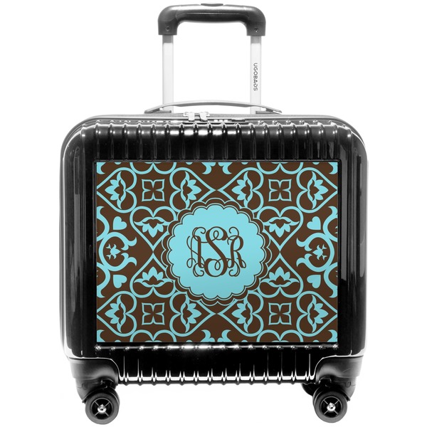 Custom Floral Pilot / Flight Suitcase (Personalized)