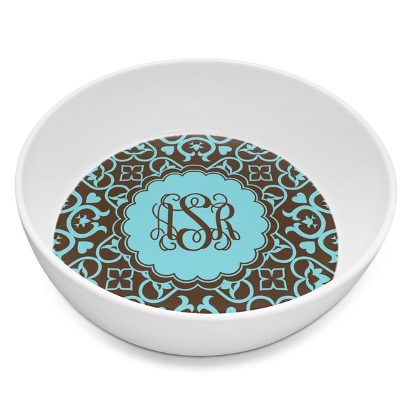 Custom Floral Melamine Bowl - 8 oz (Personalized)