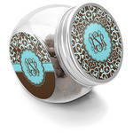 Floral Puppy Treat Jar (Personalized)