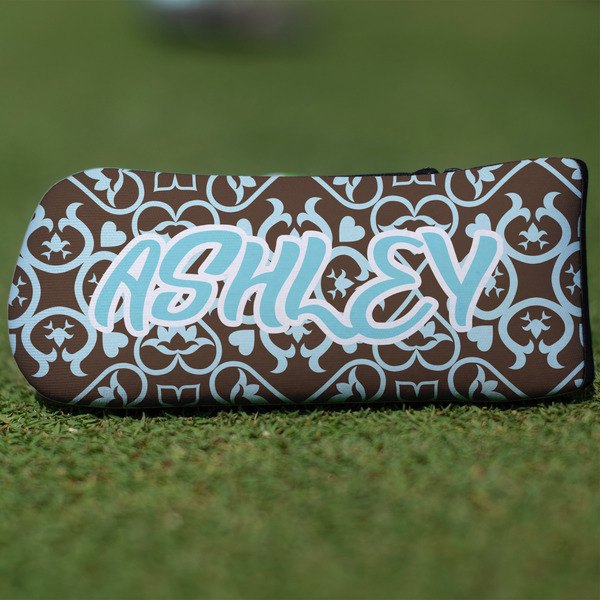 Custom Floral Blade Putter Cover (Personalized)