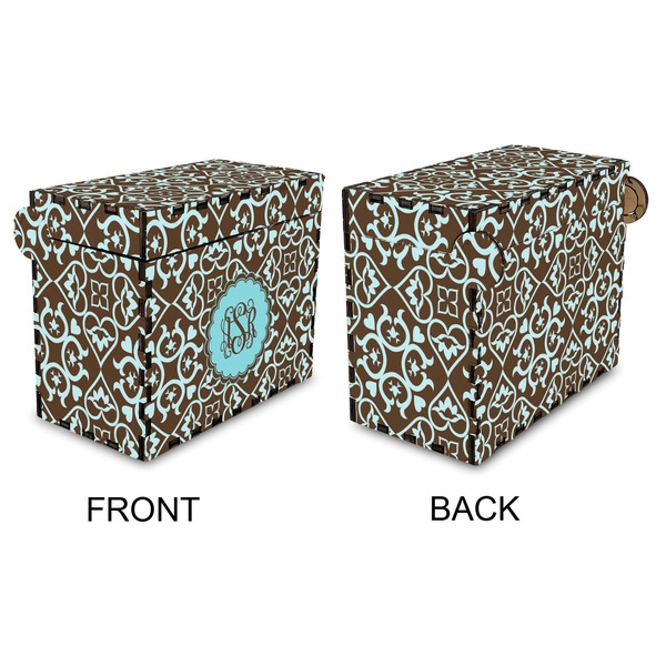 Floral Recipe Box - Full Color - Approval