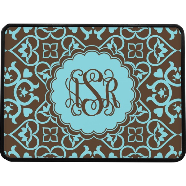 Floral Rectangular Trailer Hitch Cover (Personalized)