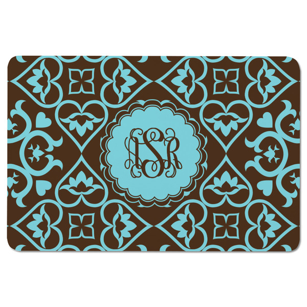 Floral Rectangular Fridge Magnet - FRONT