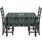 Floral Rectangular Tablecloths - Side View