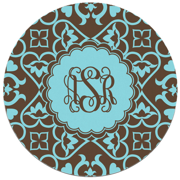 Floral Round Mousepad - APPROVAL