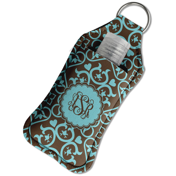 Floral Sanitizer Holder Keychain - Large in Case