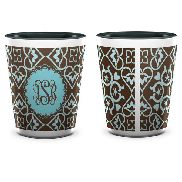 Floral Shot Glass - Two Tone - APPROVAL