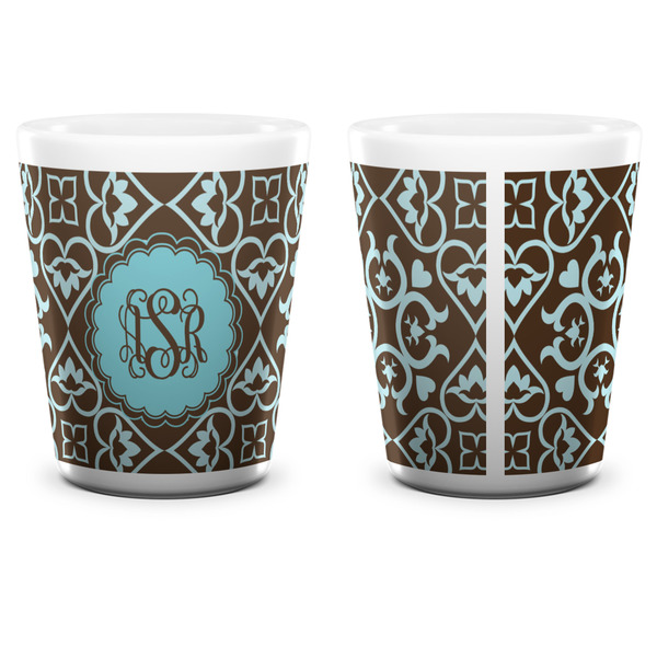 Floral Shot Glass - White - APPROVAL