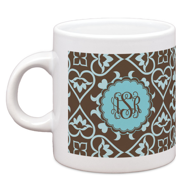 Custom Floral Espresso Cup (Personalized)