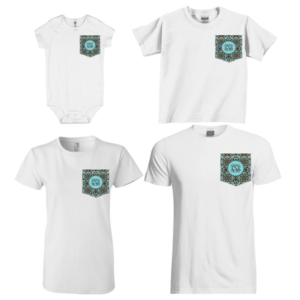 Floral Sized Pockets on Various Products