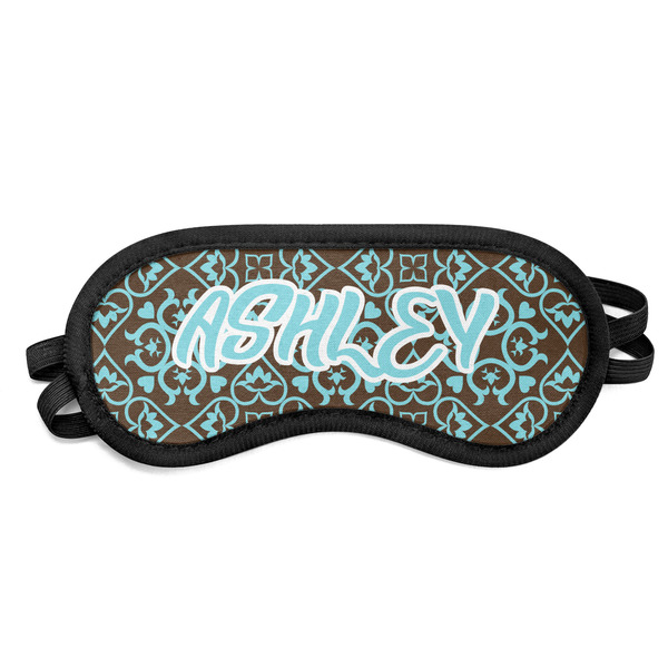 Custom Floral Sleeping Eye Mask (Personalized)