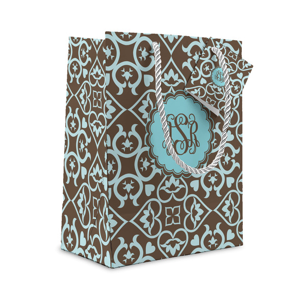 Custom Floral Small Gift Bag (Personalized)