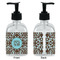 Floral Glass Soap/Lotion Dispenser - Approval