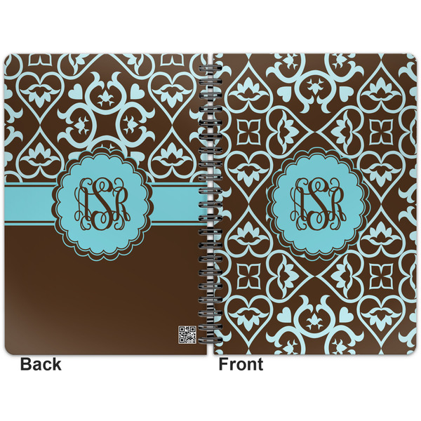 Floral Spiral Journal 7 x 10 - Apvl