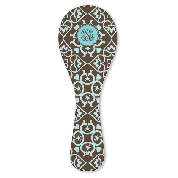 Custom Floral Ceramic Spoon Rest (Personalized)