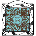 Floral Square Trivet (Personalized)