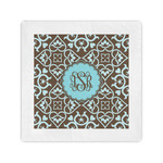 Floral Standard Cocktail Napkins (Personalized)