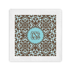 Floral Standard Cocktail Napkins (Personalized)