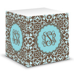 Floral Sticky Note Cube (Personalized)