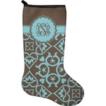Floral Holiday Stocking - Single-Sided - Neoprene (Personalized)