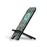 Floral Stylized Cell Phone Stand - Small w/ Monograms