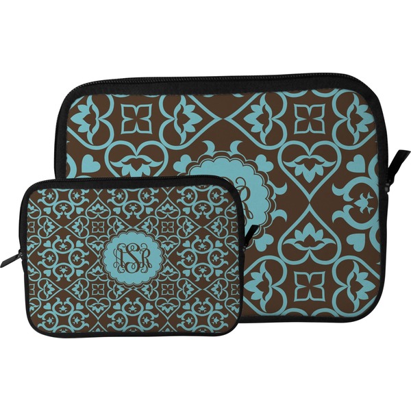 Floral Tablet Sleeve (Size Comparison)
