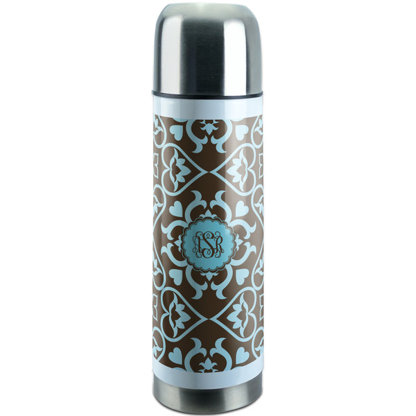 Custom Floral Stainless Steel Thermos (Personalized)
