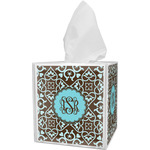 Floral Tissue Box Cover (Personalized)