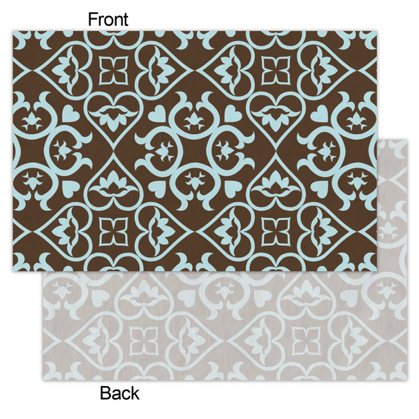 Floral Tissue Paper - Heavyweight - Small - Front & Back