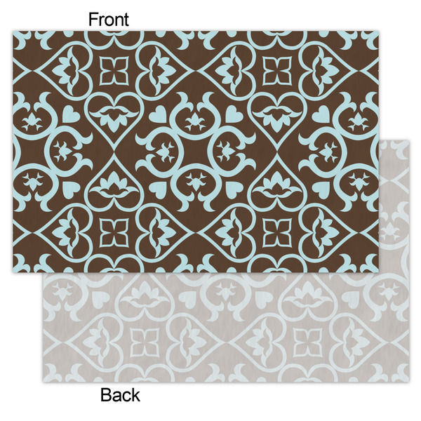 Floral Tissue Paper - Lightweight - Small - Front & Back
