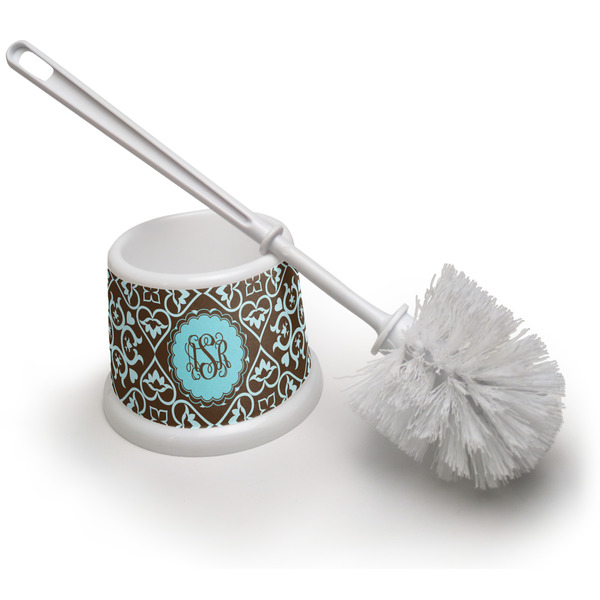 Custom Floral Toilet Brush (Personalized)