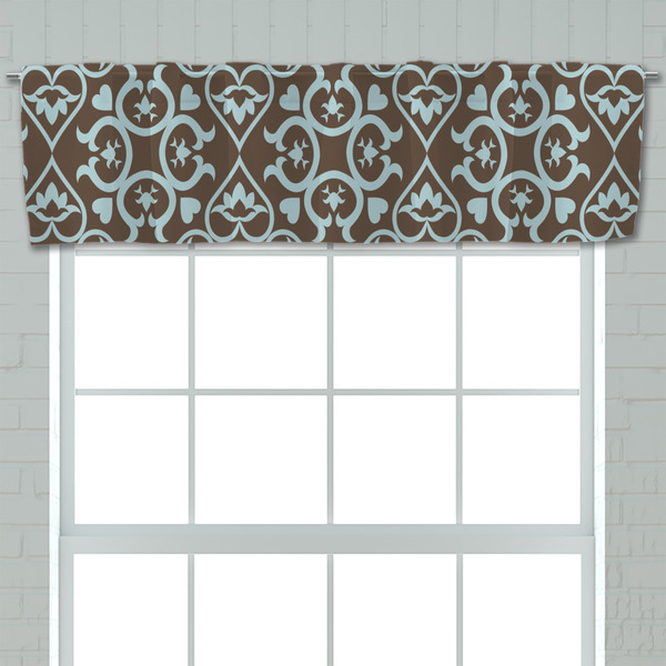 Floral Valance - Closeup on window