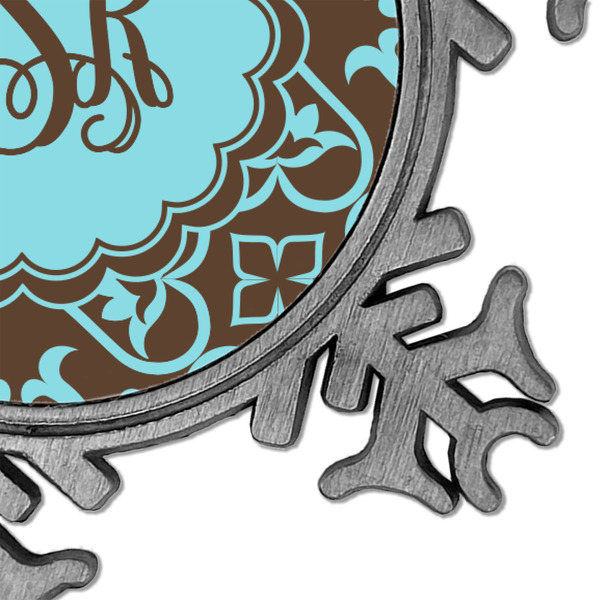 Floral Vintage Snowflake - Detail