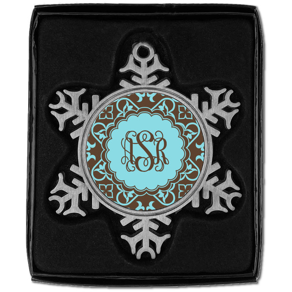 Floral Vintage Snowflake - In box