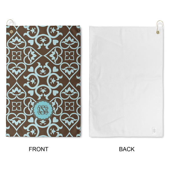 Floral Waffle Weave Golf Towel - Approval