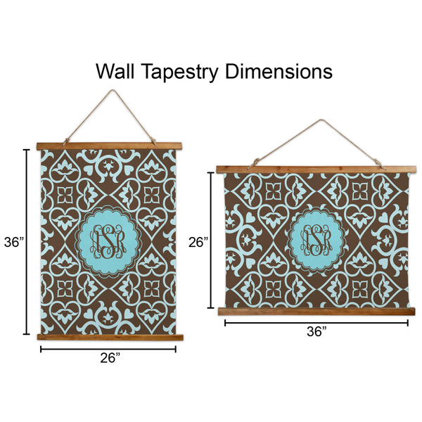 Floral Wall Hanging Tapestries - Parent/Sizing